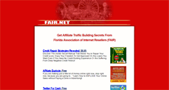 Desktop Screenshot of fair.net
