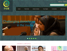 Tablet Screenshot of fair.org.au